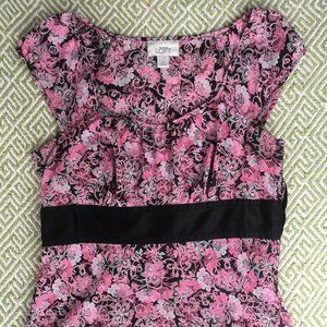 LOFT Floral Blouse